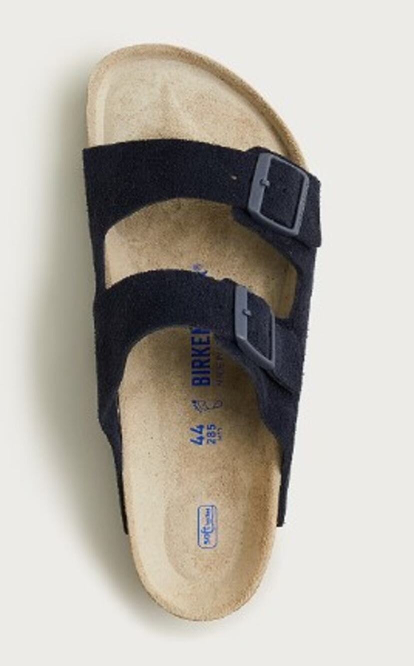 Birkenstock Navy Arizona Soft Footbed Sandals Men's Sz. 43 (US 10)